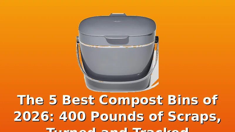 The 5 Best Compost Bins of 2026: 400 Pounds of Scraps, Turned and Tracked - SoilDock review with measurements and honest opinion