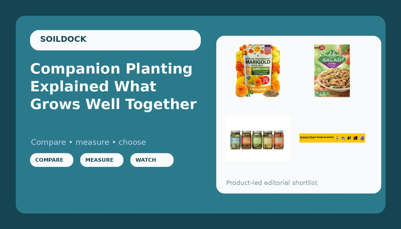 Companion Planting Explained What Grows Well Together - SoilDock review with measurements and honest opinion