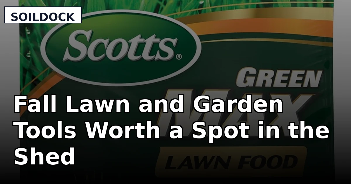 Fall Lawn and Garden Tools Worth a Spot in the Shed