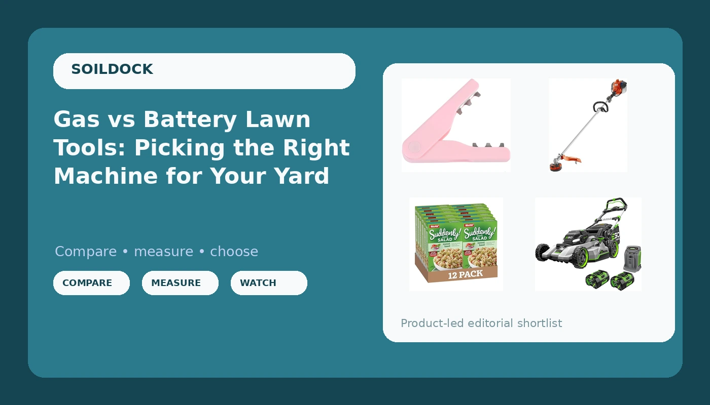 Gas vs Battery Lawn Tools: Picking the Right Machine for Your Yard