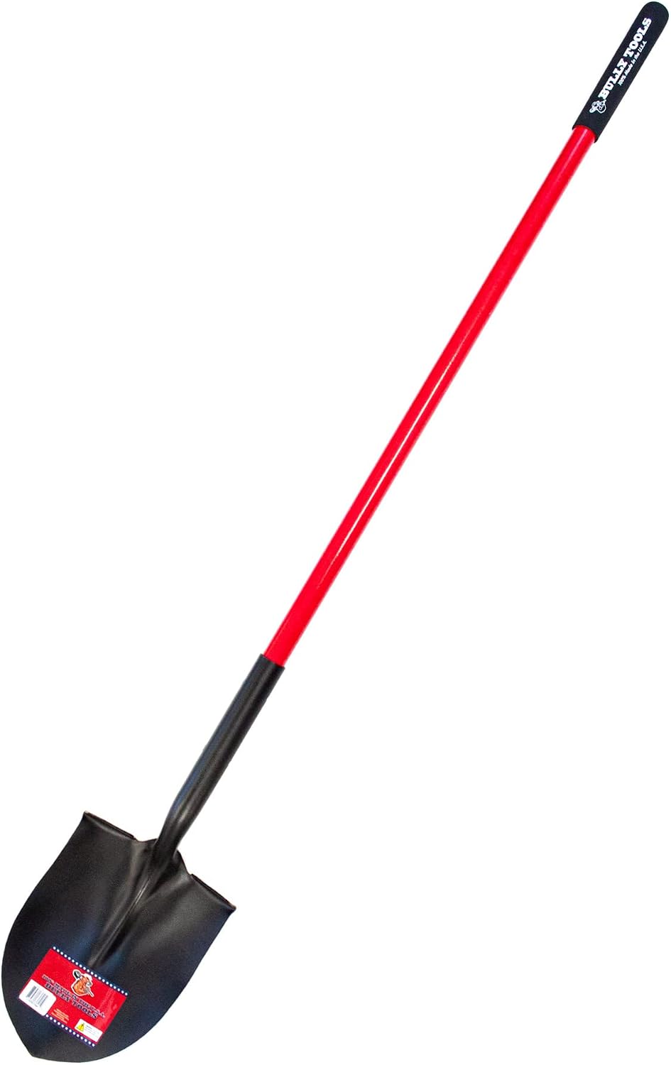 Bully Tools 14-Gauge Round Point Shovel | 14-gauge USA steel;...