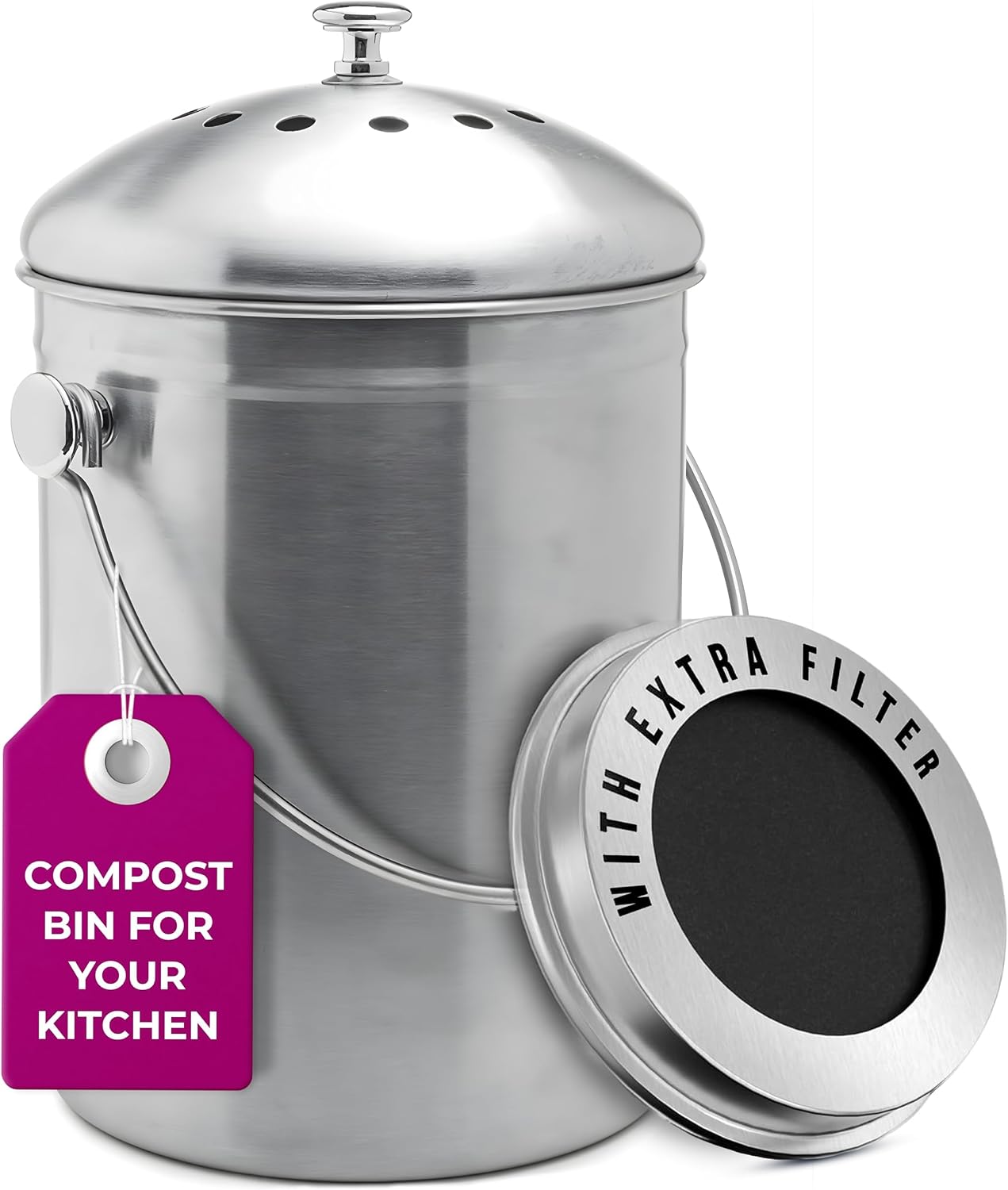 Epica Kitchen Compost Bin (B00AMNCYNQ)