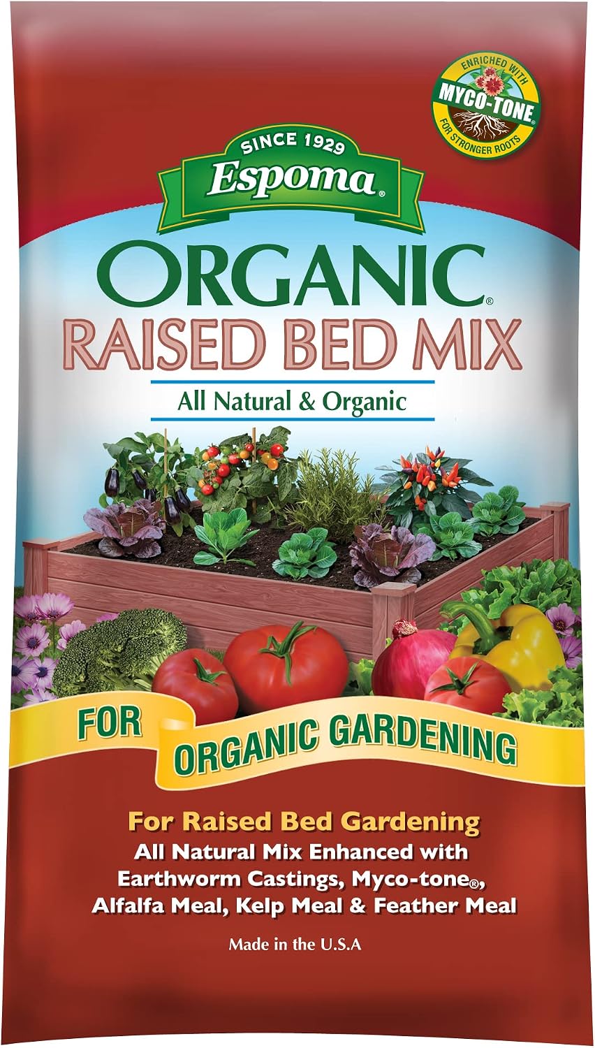 Espoma Organic Raised Bed Mix (B08FBM56FH)