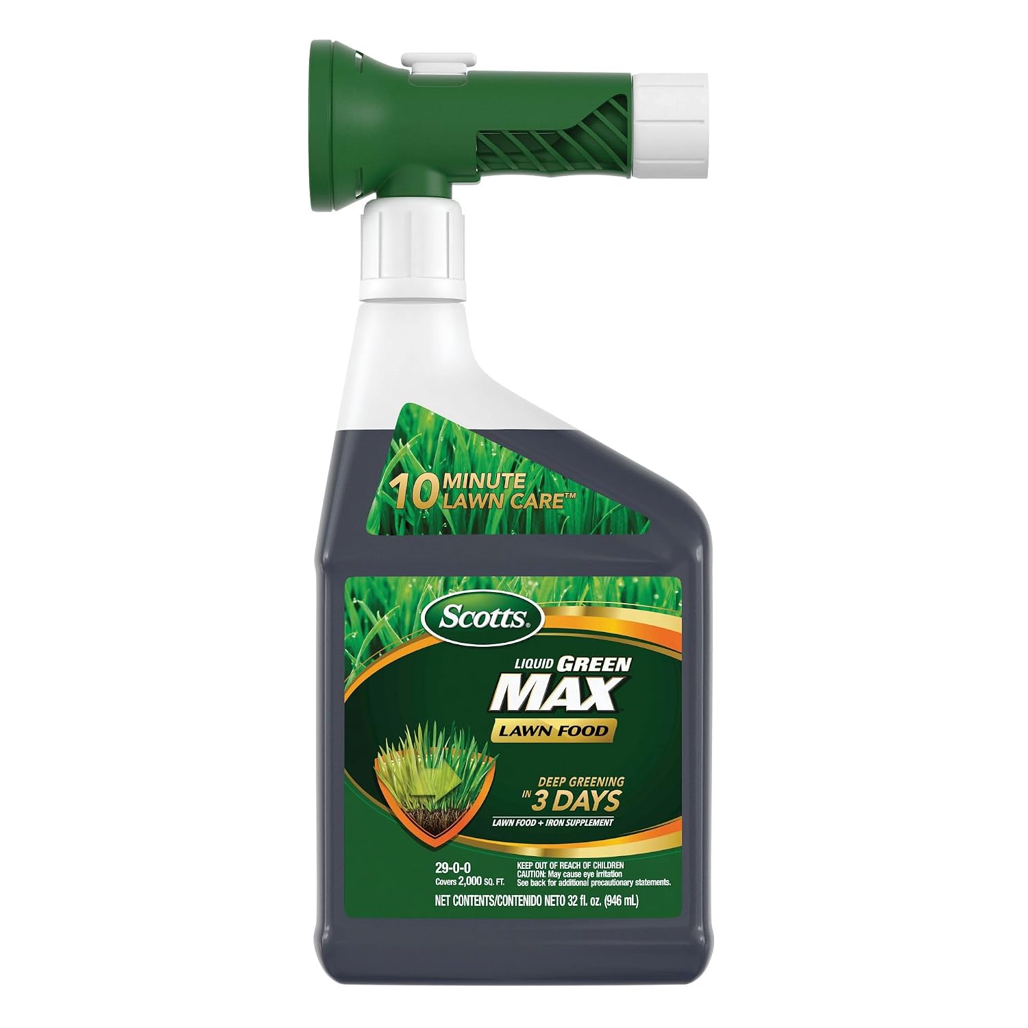 Scotts Liquid Green Max Lawn Food, 32 fl. oz.